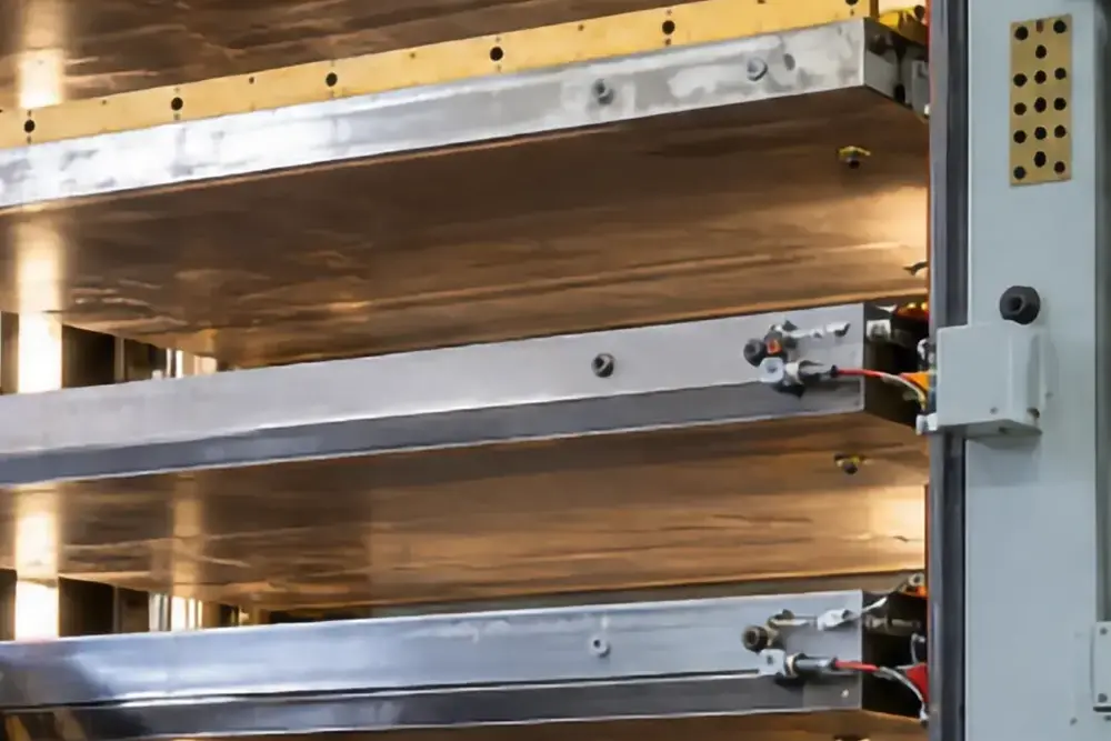 laminating press calibration